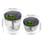 Manual Rope Garlic & Vegetable 600ml Chopper